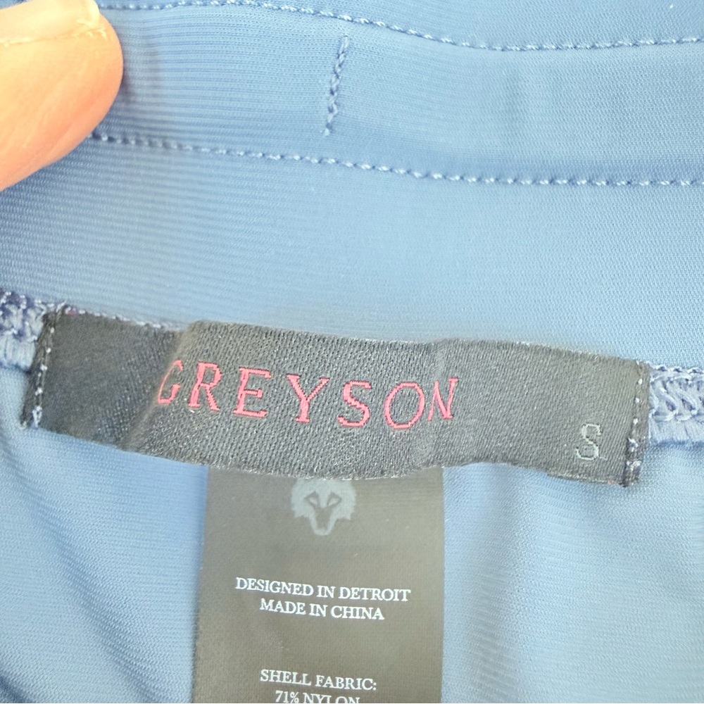 Greyson Phoenix Joggers Vintage Indigo Small Super Stretch Lightweight - Picture 4 of 6